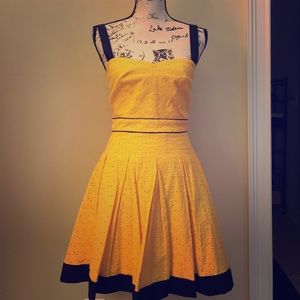 Bebe fit and flare dress